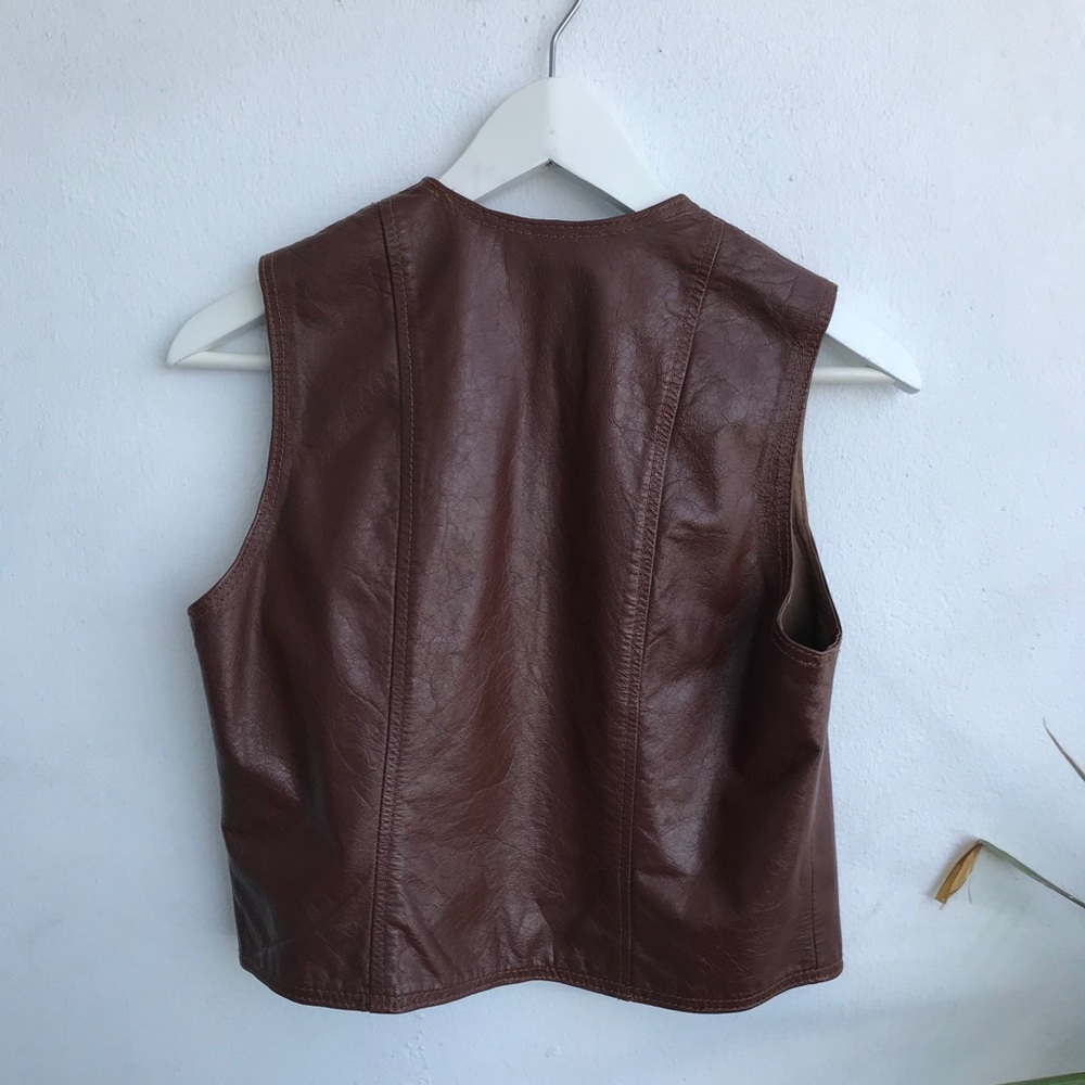LEATHER VEST š¤ - Picture 3 of 4